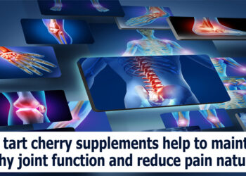 Can tart cherry supplements help to maintain healthy joint function and reduce pain naturally?