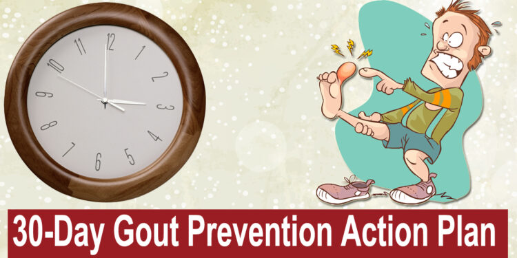 30-Day Gout Prevention Action Plan